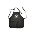 Colored Classic Apron w/Outside Pouch
